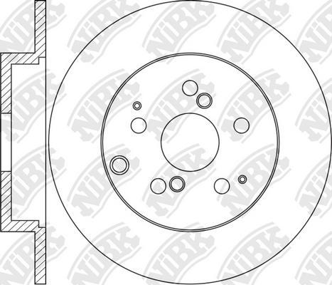 NiBK RN1414 - Bremžu diski autodraugiem.lv