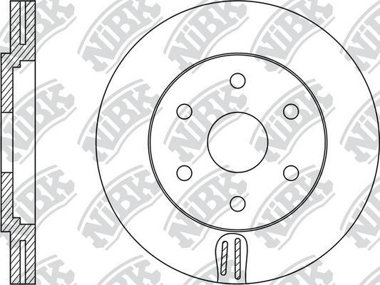 NiBK RN1416 - Bremžu diski autodraugiem.lv
