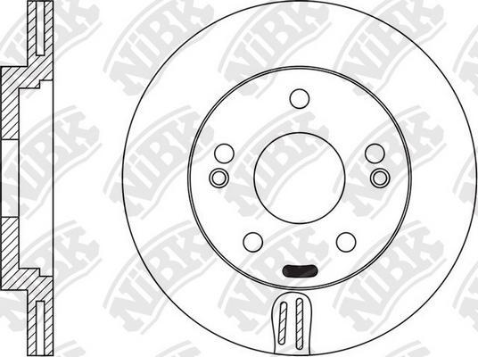 NiBK RN1562 - Bremžu diski autodraugiem.lv