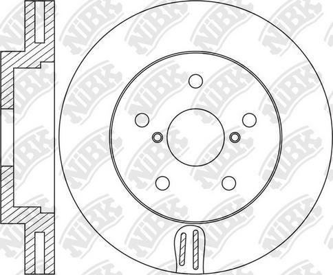 NiBK RN1536SET - Bremžu diski autodraugiem.lv