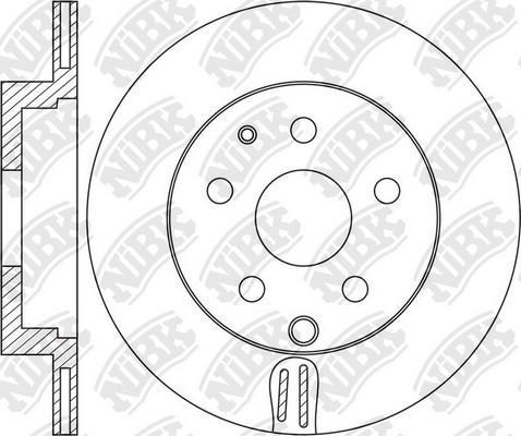 NiBK RN1650 - Bremžu diski autodraugiem.lv