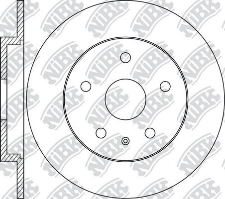 NiBK RN1676 - Bremžu diski autodraugiem.lv