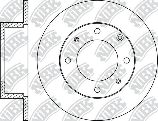 NiBK RN1158 - Bremžu diski autodraugiem.lv