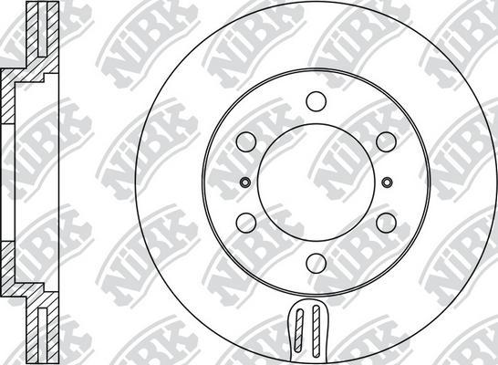 NiBK RN1188 - Bremžu diski autodraugiem.lv