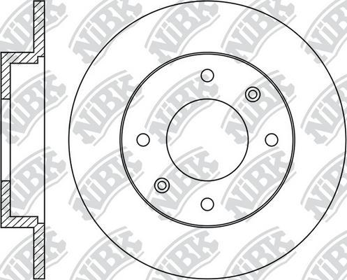 NiBK RN1130 - Bremžu diski autodraugiem.lv