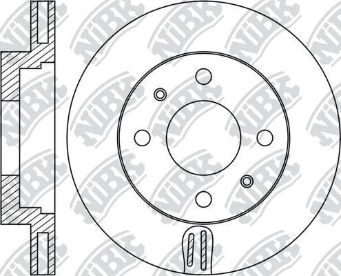NiBK RN1813 - Bremžu diski autodraugiem.lv