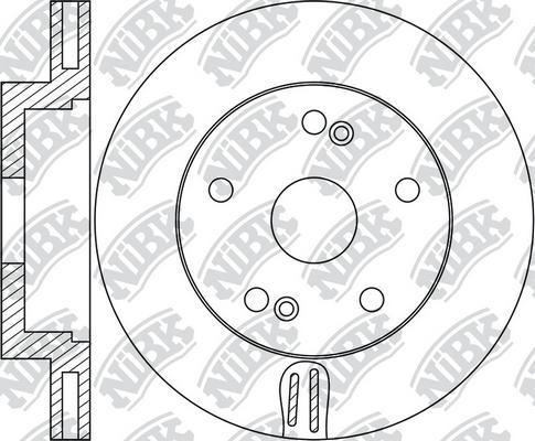 NiBK RN1886 - Bremžu diski autodraugiem.lv