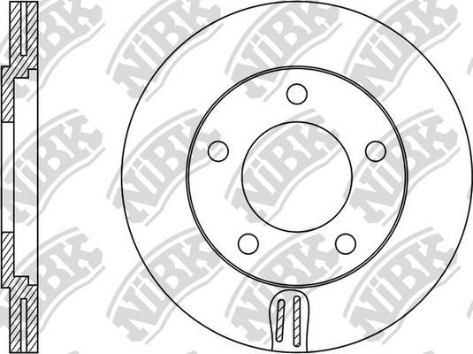 NiBK RN1341 - Bremžu diski autodraugiem.lv