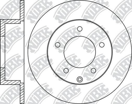 NiBK RN1367 - Bremžu diski autodraugiem.lv