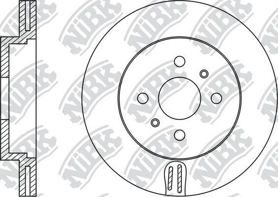 NiBK RN1309 - Bremžu diski autodraugiem.lv