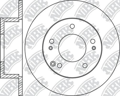 NiBK RN1386 - Bremžu diski autodraugiem.lv