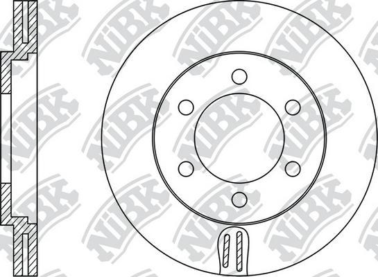 NiBK RN1329 - Bremžu diski autodraugiem.lv