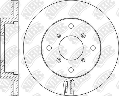 NiBK RN1296 - Bremžu diski autodraugiem.lv