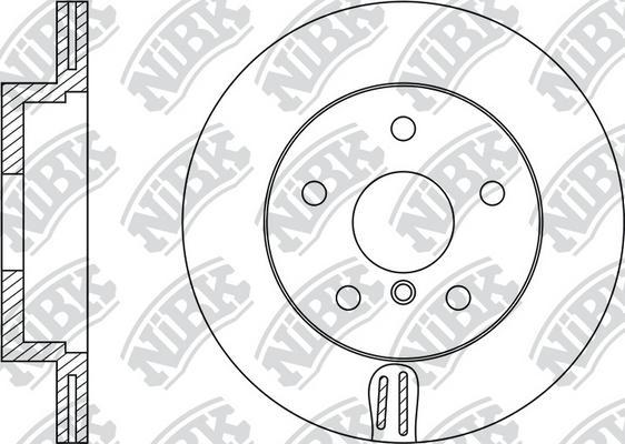 NiBK RN1246 - Bremžu diski autodraugiem.lv
