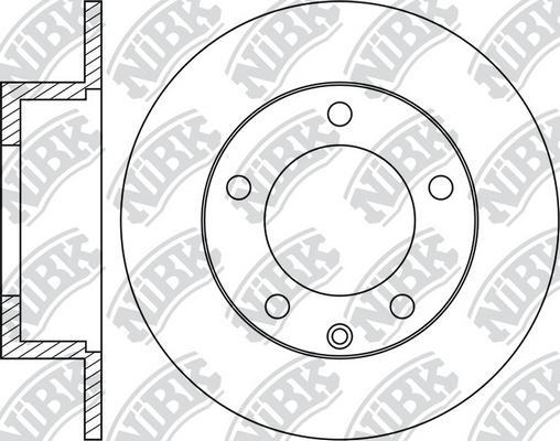 NiBK RN1242 - Bremžu diski autodraugiem.lv