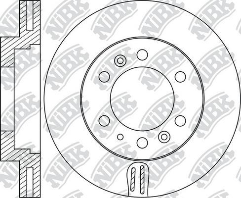 NiBK RN1750 - Bremžu diski autodraugiem.lv