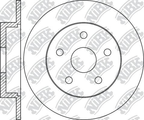 NiBK RN1758 - Bremžu diski autodraugiem.lv