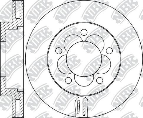 NiBK RN1769 - Bremžu diski autodraugiem.lv