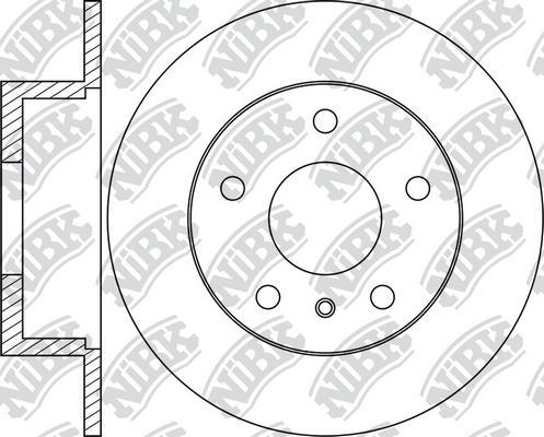 NiBK RN1723 - Bremžu diski autodraugiem.lv