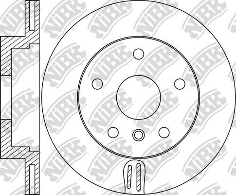 NiBK RN1773 - Bremžu diski autodraugiem.lv