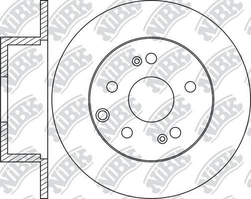 NiBK RN2002 - Bremžu diski autodraugiem.lv