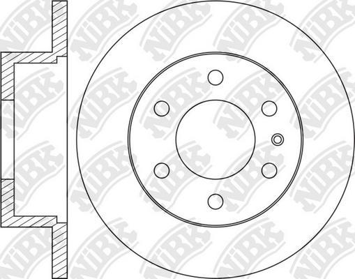 NiBK RN2083 - Bremžu diski autodraugiem.lv