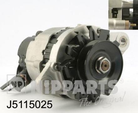 Nipparts J5115025 - Ģenerators autodraugiem.lv