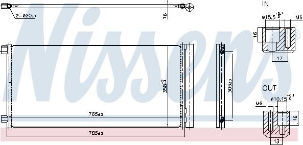 Nissens 940948 - Kondensators, Gaisa kond. sistēma autodraugiem.lv