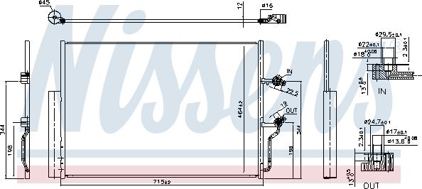 Nissens 941263 - Kondensators, Gaisa kond. sistēma autodraugiem.lv