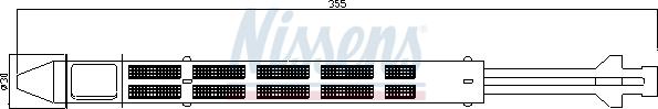 Nissens 95468 - Sausinātājs, Kondicionieris autodraugiem.lv