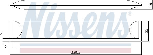 Nissens 95608 - Sausinātājs, Kondicionieris autodraugiem.lv