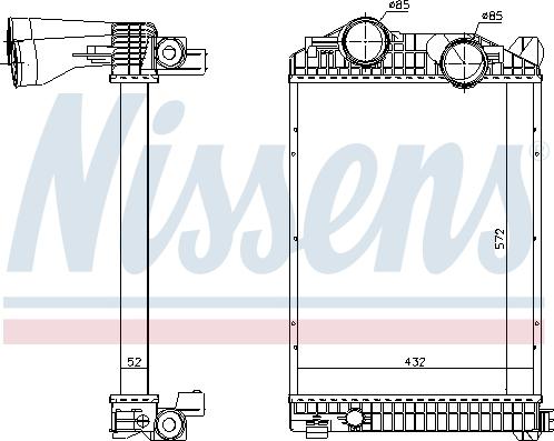Nissens 96969 - Starpdzesētājs autodraugiem.lv
