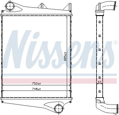 Nissens 96966 - Starpdzesētājs autodraugiem.lv