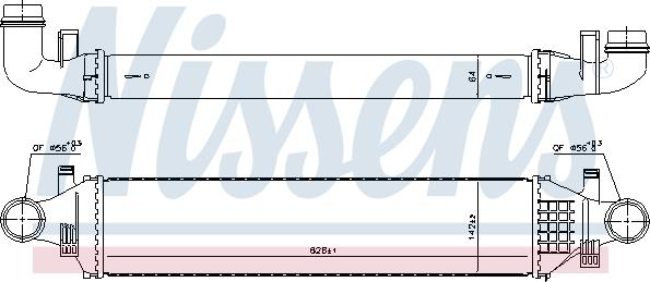 Nissens 96334 - Starpdzesētājs autodraugiem.lv