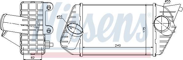 Nissens 96700 - Starpdzesētājs autodraugiem.lv