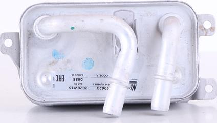 Nissens 90623 - Eļļas radiators, Automātiskā pārnesumkārba autodraugiem.lv