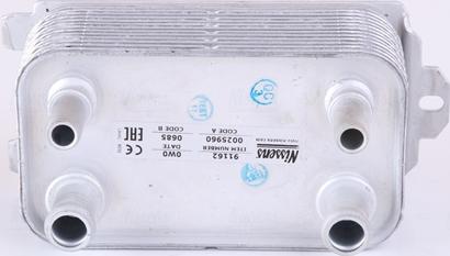 Nissens 91162 - Eļļas radiators, Automātiskā pārnesumkārba autodraugiem.lv