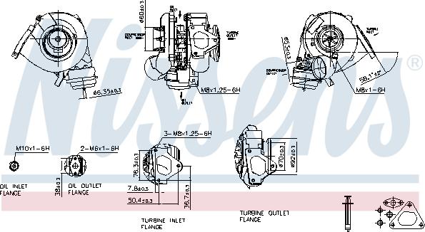 Nissens 93109 - Kompresors, Turbopūte autodraugiem.lv