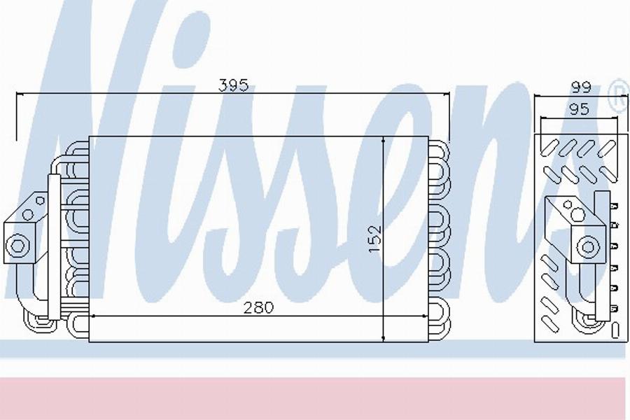 Nissens 92001 - Iztvaikotājs, Gaisa kondicionēšanas sistēma autodraugiem.lv