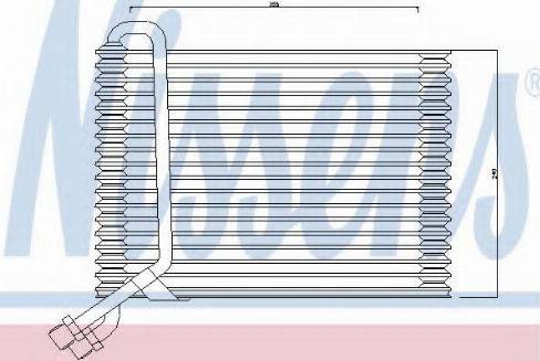 Nissens 92156 - Iztvaikotājs, Gaisa kondicionēšanas sistēma autodraugiem.lv