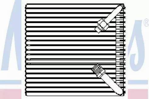 Nissens 92103 - Iztvaikotājs, Gaisa kondicionēšanas sistēma autodraugiem.lv