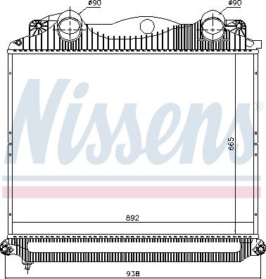 Nissens 97034 - Starpdzesētājs autodraugiem.lv