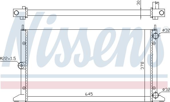 Nissens 699795 - Radiators, Motora dzesēšanas sistēma autodraugiem.lv