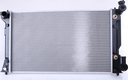 Nissens 64668A - Radiators, Motora dzesēšanas sistēma autodraugiem.lv