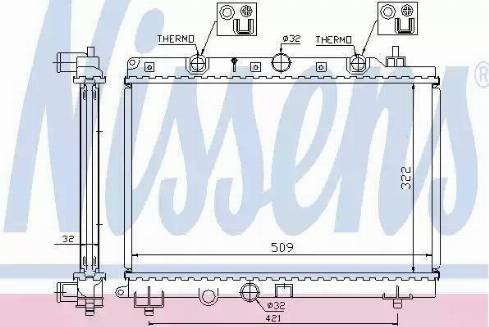 FPS 30 A07 - Radiators, Motora dzesēšanas sistēma autodraugiem.lv