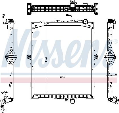 Nissens 65479 - Radiators, Motora dzesēšanas sistēma autodraugiem.lv