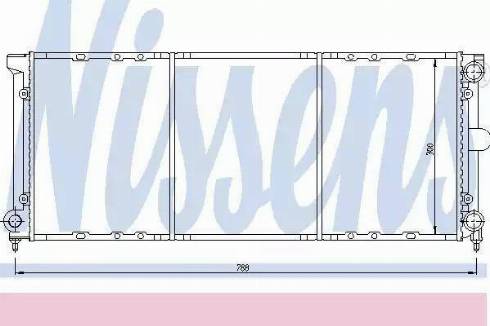 Nissens 65162 - Radiators, Motora dzesēšanas sistēma autodraugiem.lv