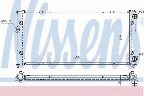 Nissens 65268A - Radiators, Motora dzesēšanas sistēma autodraugiem.lv