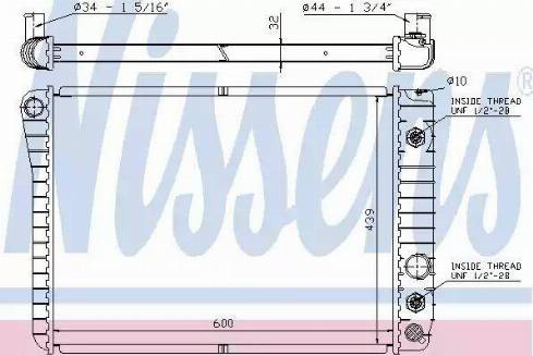 Nissens 60924 - Radiators, Motora dzesēšanas sistēma autodraugiem.lv