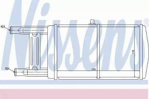 Nissens 60449 - Radiators, Motora dzesēšanas sistēma autodraugiem.lv